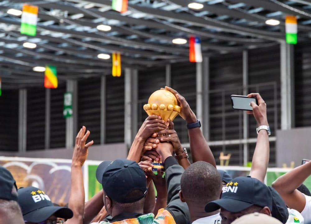 LA JOURNEE DU PERSONNEL BNI 2024 AVEC LA COUPE D'AFRIQUE DES NATIONS DE FOTTBALL