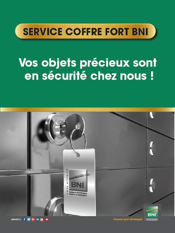 Service Coffre-fort BNI